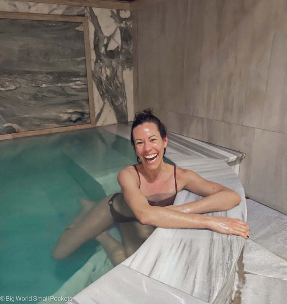 Georgia, Tbilisi, Me in Sulphur Bath