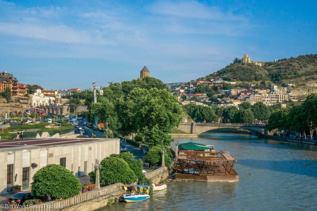 Georgia, Tbilisi, River