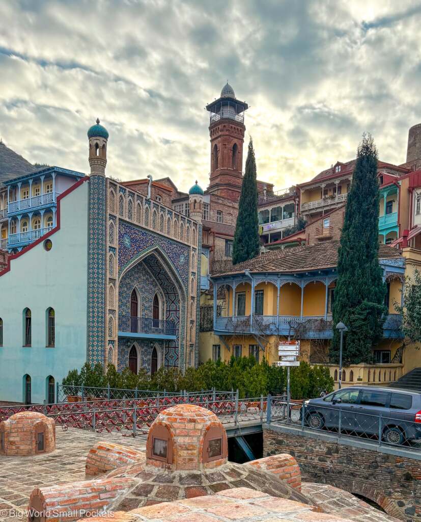 Georgia, Tbilisi, Sulphur Bath Area