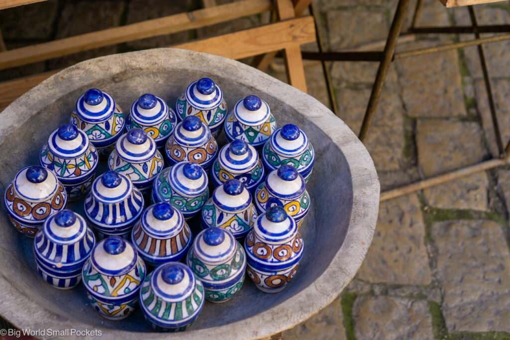 Morocco, Fez, Ceramics