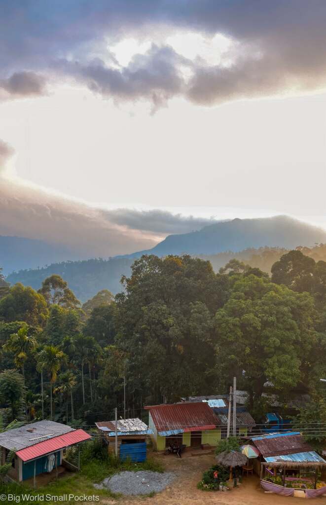 Sri Lanka, Tea Plantations, Town