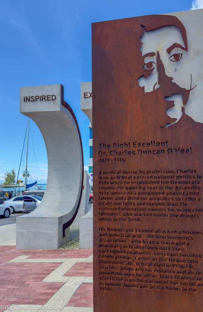 Barbados, Bridgetown, National Heroes Gallery