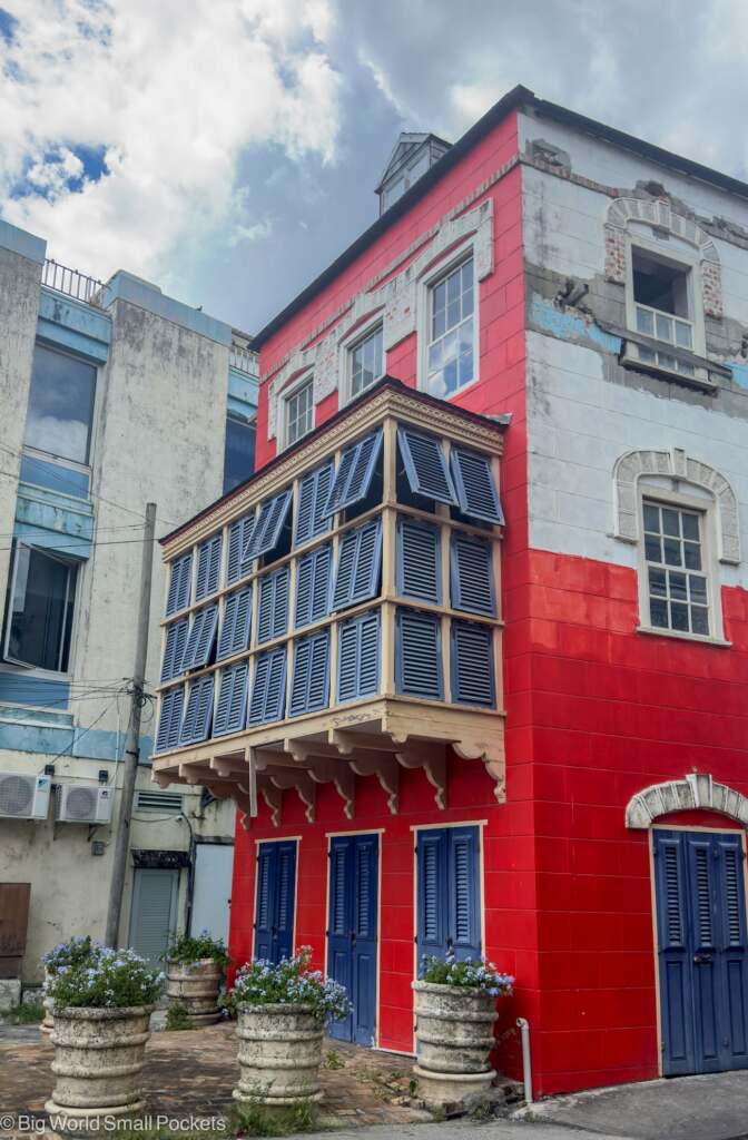 Barbados, Bridgetown, Red Building