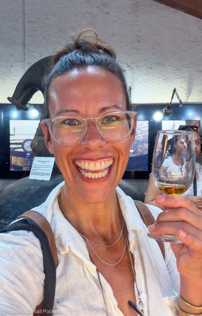Barbados, Mount Gay, Me at Tastings