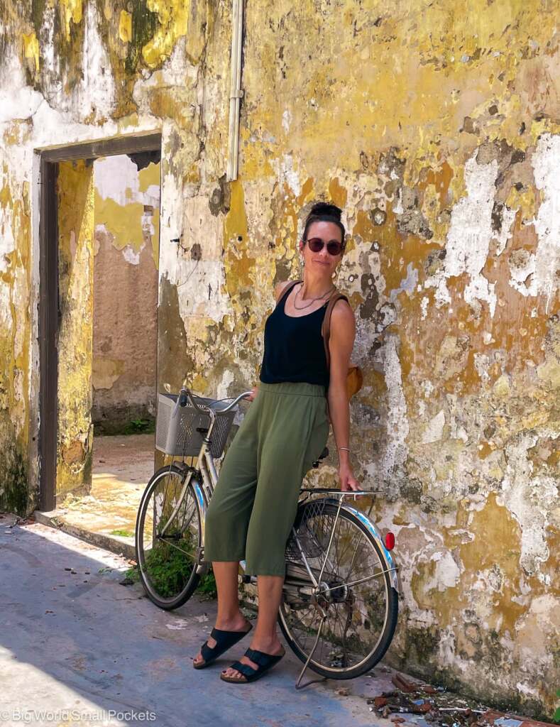 Sri Lanka, Galle, Me by Yellow Wall