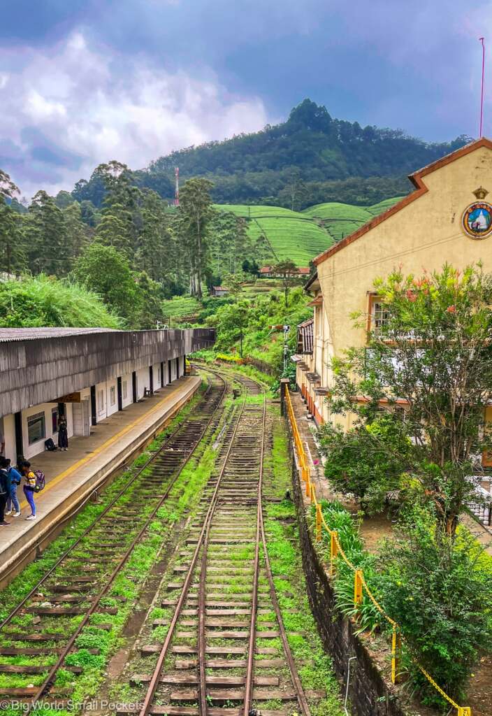 Sri Lanka, Railway, Scenery Behind Tracks