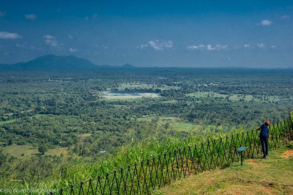 Sri Lanka, Sigiriya, View