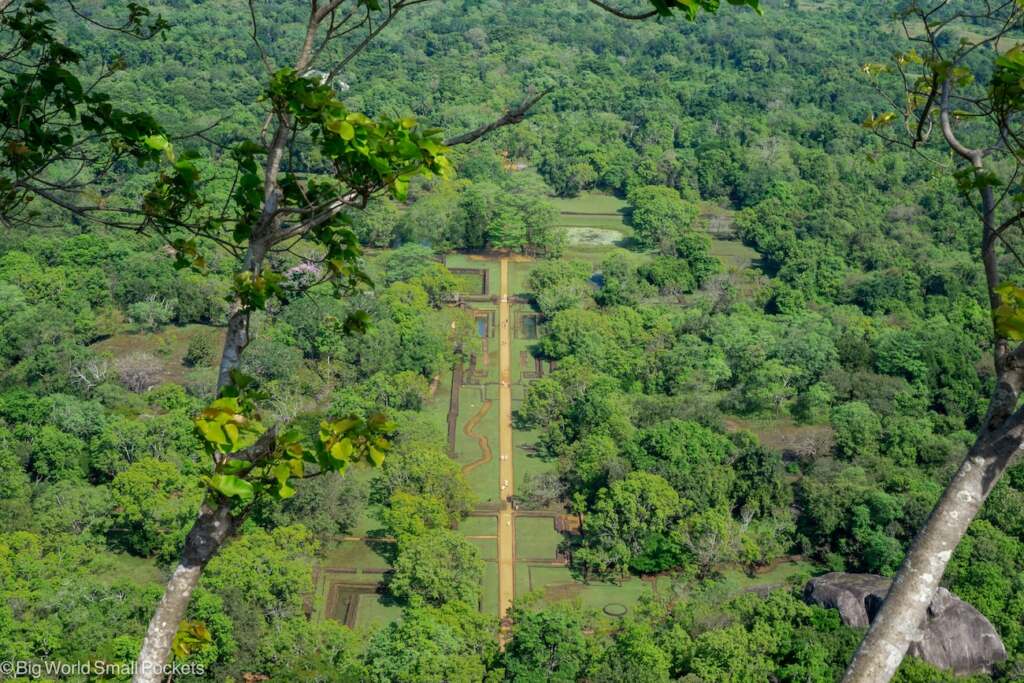 Sri Lanka, Sigiriya, View from Top